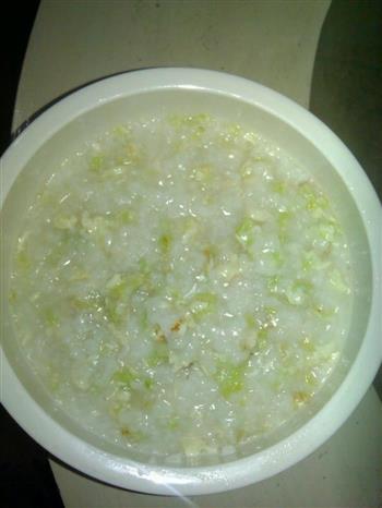 苦瓜鸡蛋白米粥的做法步骤1