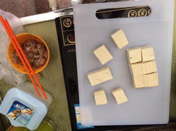 客家焦豆腐酿的做法步骤1