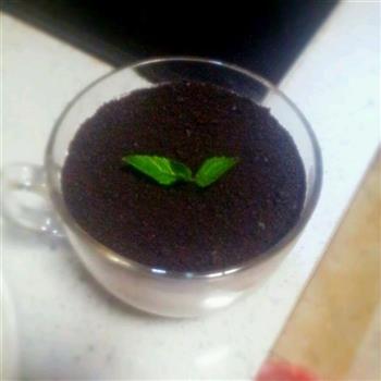 超简单盆栽奶茶的做法步骤8