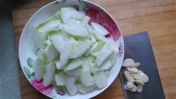 减肥中晚餐-冬瓜汤的做法图解1