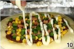 玉米火腿沙拉包的做法图解10