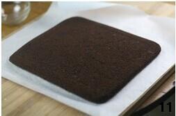 黑樱桃巧克力蛋糕卷的做法步骤10