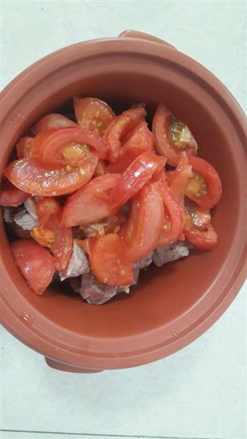 番茄土豆炖牛肉的做法图解3