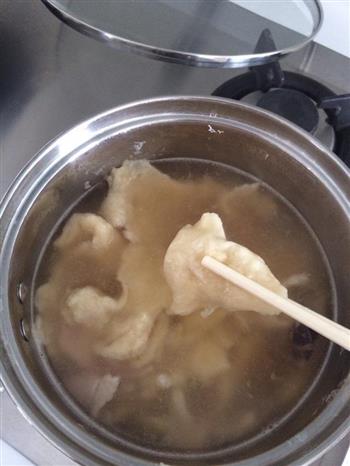香菇面片汤的做法步骤4