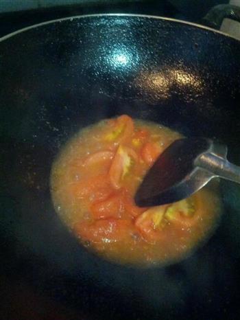 蛋液茄汁豆腐的做法步骤2