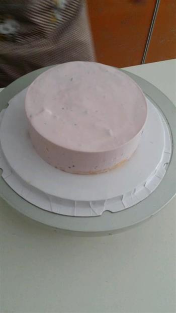 海棉宝宝蓝莓冻芝士蛋糕的做法步骤11