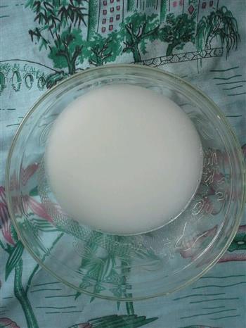 椰味果冻—白凉粉制作的做法图解2