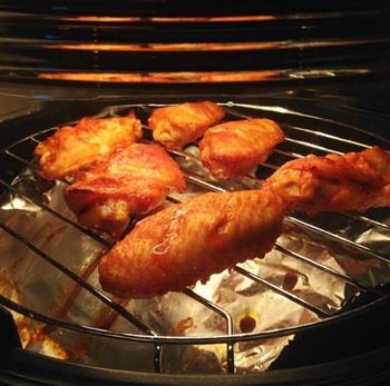 空气炸锅版烤鸡翅的做法图解2