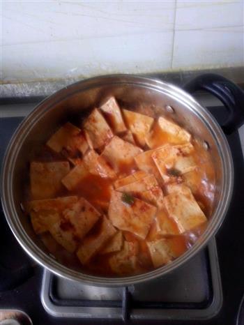 韩国泡菜豆腐锅的做法步骤7