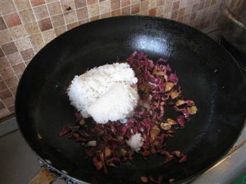 紫甘蓝泡菜蛋炒饭的做法步骤8