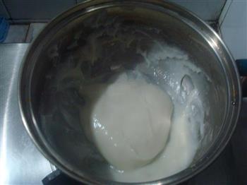 椰奶红豆糕的做法步骤3