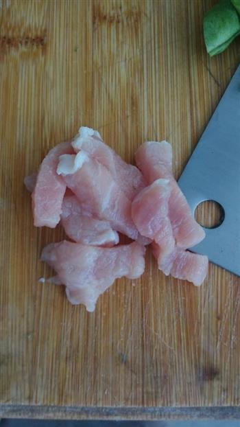豆角炒肉的做法图解2