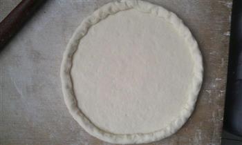 平底锅做披萨的做法步骤4