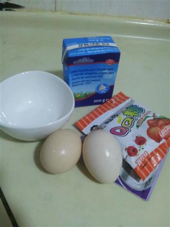 鸡蛋QQ糖布丁的做法步骤1
