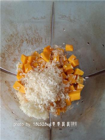 椰浆南瓜米糊的做法步骤4