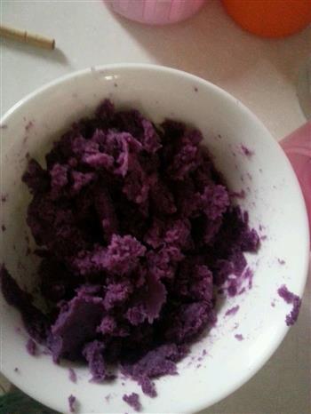 紫薯&胡萝卜泡菜鸡蛋卷的做法步骤3