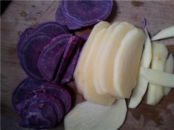紫薯土豆泥的做法步骤2