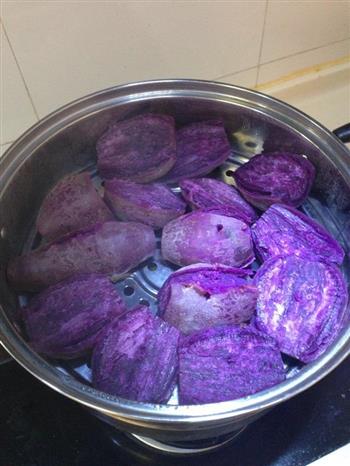 紫薯馅儿的做法图解1