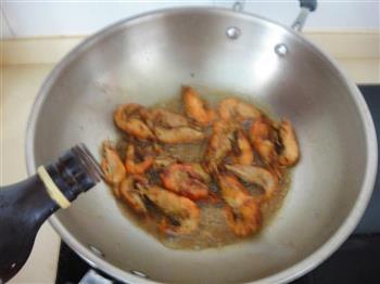 椰浆咖喱虾的做法步骤7