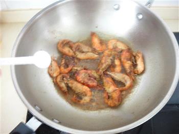 椰浆咖喱虾的做法步骤8