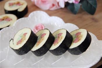 营养便当 日式蛋糕寿司卷的做法步骤17