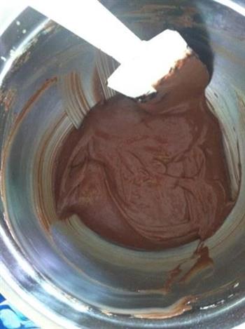 浓香黑巧克力杏仁饼干的做法步骤7