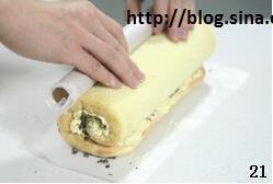 浓郁奶油蛋糕卷的做法步骤21