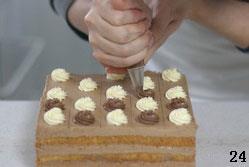 巧克力方形慕斯蛋糕的做法步骤24