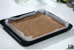 黑白巧克力蛋糕卷的做法步骤10