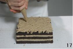 栗子巧克力蛋糕的做法步骤17
