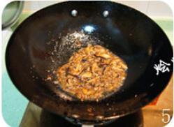 香菇肉酱面的做法步骤5