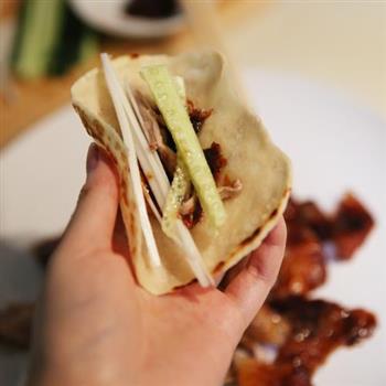 家庭自制北京烤鸭的做法步骤14