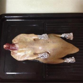家庭自制北京烤鸭的做法步骤5