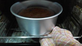 火焰榛子特浓巧克力蛋糕的做法步骤10