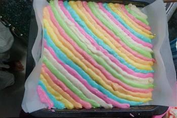 梦幻彩虹蛋糕卷的做法图解9