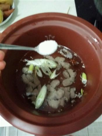 砂锅白萝卜清炖牛肉的做法步骤4