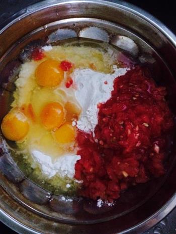 西红柿鸡蛋饼的做法步骤3