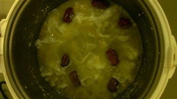 莲子银耳绿豆汤的做法步骤4