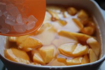 自制糖水黄桃罐头的做法步骤8