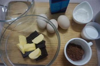 古典巧克力蛋糕的做法步骤1
