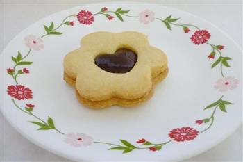 酥松的巧克力夹心饼干的做法步骤6