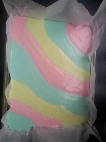 彩虹蛋糕卷的做法图解5