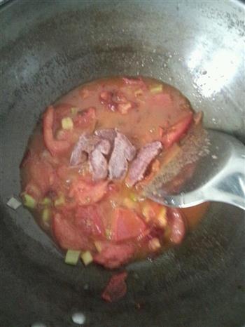 番茄牛肉面的做法图解4