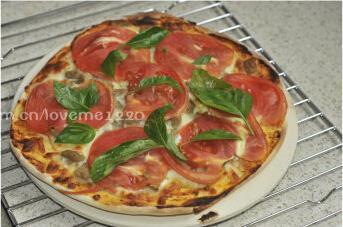 薄皮番茄罗勒意大利披萨的做法图解14
