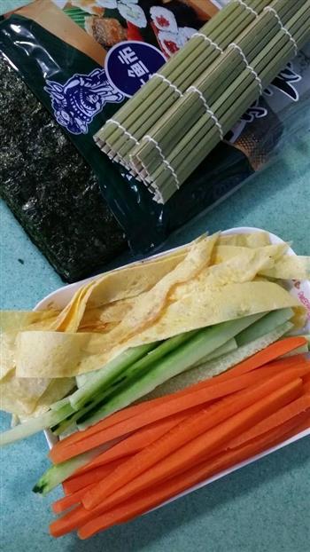 蔬菜寿司卷的做法步骤1