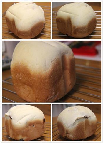 葡萄干面包的做法图解2