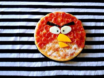 愤怒的小鸟披萨的做法图解3