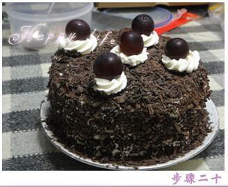 黑森林蛋糕—超详细步骤分解的做法步骤20