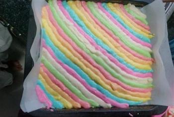 彩虹蛋糕卷的做法步骤9
