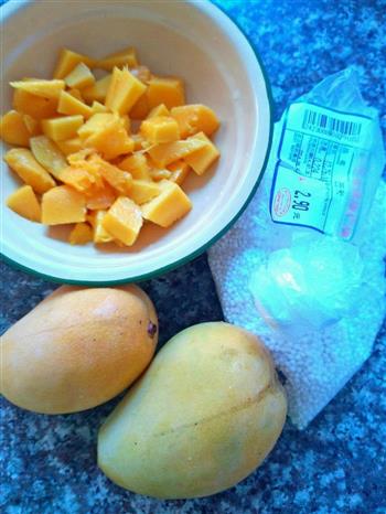 超级简单，芒果椰奶西米露的做法步骤1
